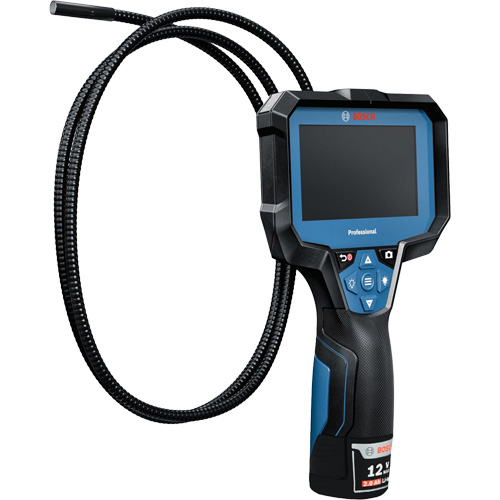 Cam&eacute;ra d'inspection portable professionnelle 12 V Max, 4" Affichage Les Fournitures Industrielles Méga