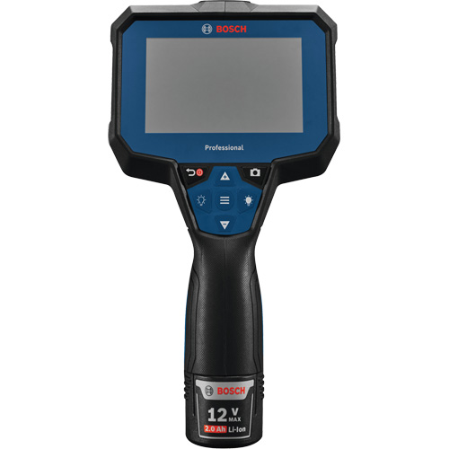 Cam&eacute;ra d'inspection portable professionnelle 12 V Max, 4" Affichage Les Fournitures Industrielles Méga