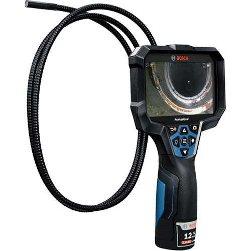 Cam&eacute;ra d'inspection &agrave; main professionnelle 12 V Max, 5" Affichage Les Fournitures Industrielles Méga