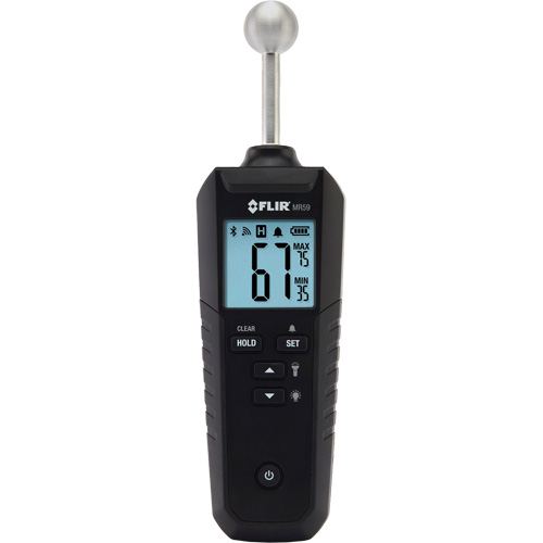 MR59 Ball Probe Moisture Meter with Bluetooth&reg;, 0 - 100% Moisture Range Les Fournitures Industrielles Méga