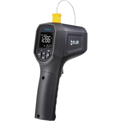 TG56-2 IR Thermometer with Type K Thermocouple, -22°- 2372° F ( -30° - 1300° C ), 30:1, Adjustable Emmissivity Les Fournitures Industrielles Méga
