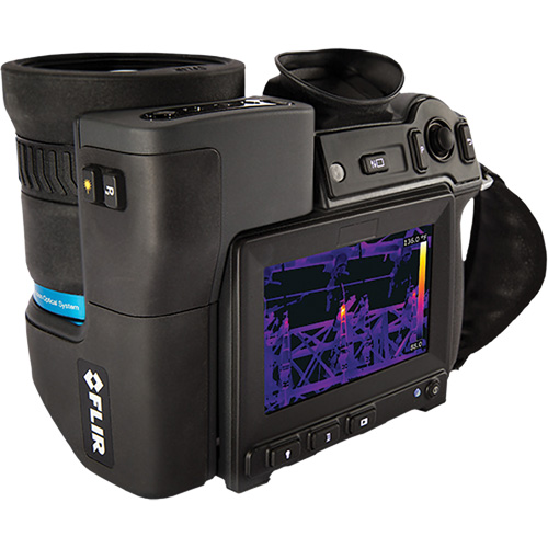 T1020 HD Thermal Camera with Viewfinder & 12° Lens, 800 x 480 pixels, -40° - 2000°C (-40° - 3632°F), 20 mK Les Fournitures Industrielles Méga