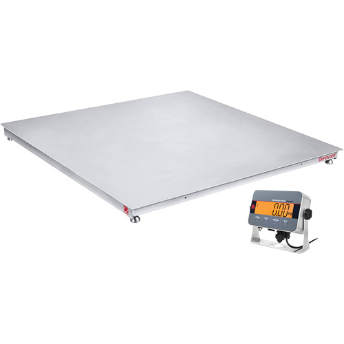 Balance de plancher DEFENDER 3000, Capacit&eacute; de 2500 lb, 48" la x 48" lo Les Fournitures Industrielles Méga