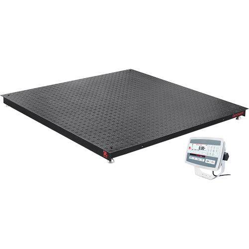 Balance de plancher DEFENDER 5000, Capacit&eacute; de 5000 lb, 48" la x 48" lo Les Fournitures Industrielles Méga