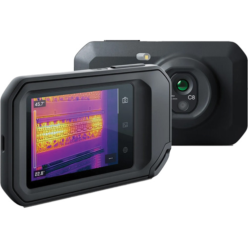 Cam&eacute;ra thermique compacte C8, 320 x 240 pixels, -20° - 450°C (-4° - 842°F), <50 mK Les Fournitures Industrielles Méga
