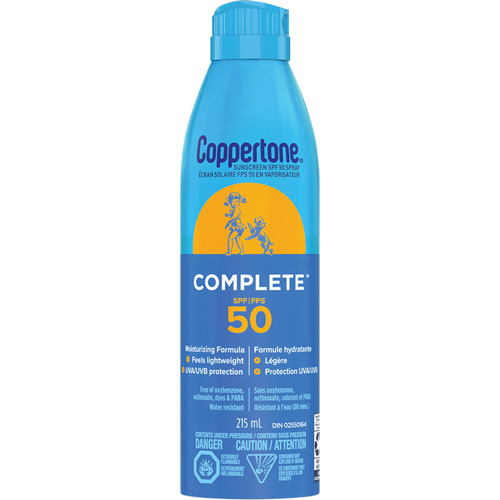 Sport&reg; Water Resistant Sunscreen, SPF 50, Aerosol Les Fournitures Industrielles Méga