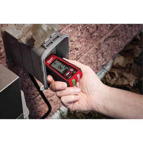Voltage Detector with LED & GFCI Receptacle Tester Kit, 50 V - 1000 V, Display & Sound Alert Les Fournitures Industrielles Méga