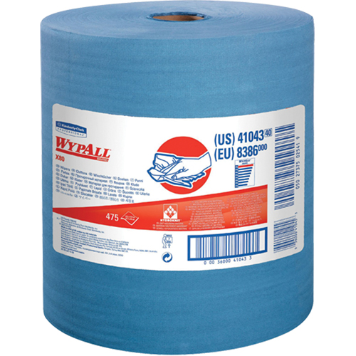 Chiffons X80, Robuste, 13-2/5' lo x 12-1/2" la Les Fournitures Industrielles Méga
