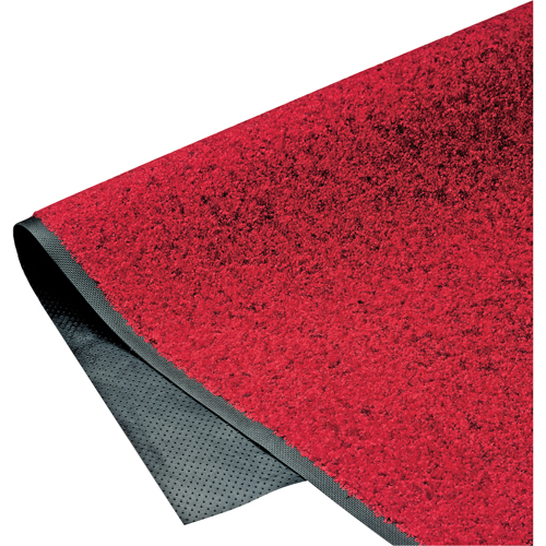 ColorStar Matting, Wiper, 4' x 6' x 3/8", Red/Black Les Fournitures Industrielles Méga