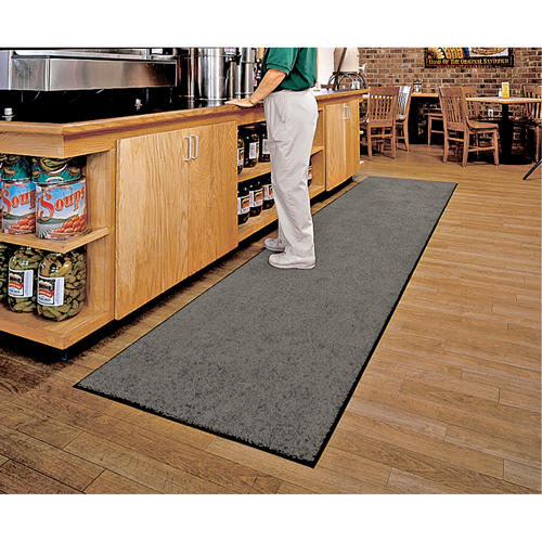 ColorStar Matting, Wiper, 4' x 6' x 3/8", Grey Les Fournitures Industrielles Méga