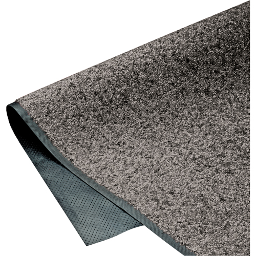 ColorStar Matting, Wiper, 4' x 6' x 3/8", Grey Les Fournitures Industrielles Méga