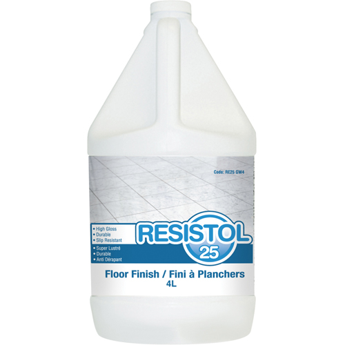 Finis pour planchers Resistol 25, 4 L, Cruche Les Fournitures Industrielles Méga
