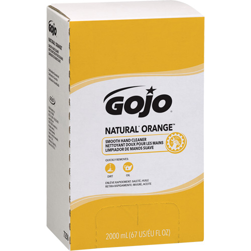Nettoyant &agrave; mains Pro TDX 2000 Natural Orange, Liquide, 2 L, Recharge, Parfum&eacute; Les Fournitures Industrielles Méga