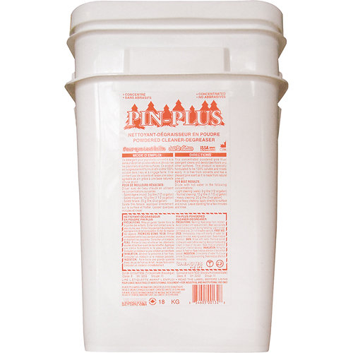 Nettoyant d&eacute;graissant Pin-Plus en poudre, 18 kg/18,0 kg Les Fournitures Industrielles Méga