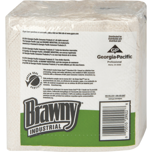 Chiffons Shur-Wipe, Utilitaire, 13" lo x 13" la Les Fournitures Industrielles Méga