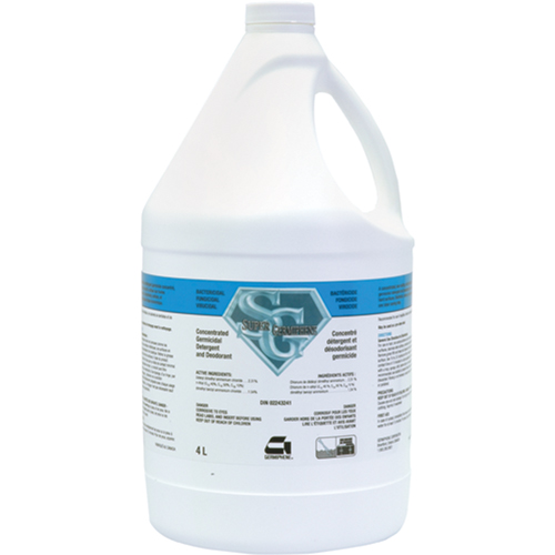D&eacute;sinfectant Germxtra pour surfaces dures, 4 L, Cruche Les Fournitures Industrielles Méga