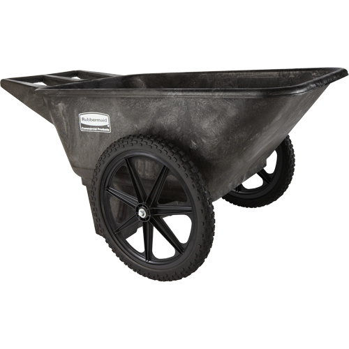 Brouettes Big Wheel, 7,5 pi³, plateau Plastique Les Fournitures Industrielles Méga