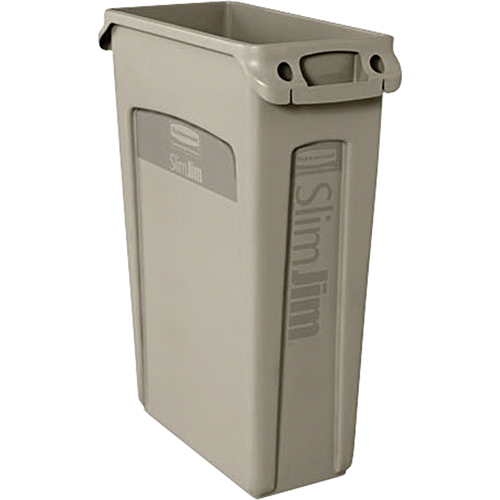 Slim Jim&reg; Container with Venting Channels, Plastic, 23 US gal. Les Fournitures Industrielles Méga