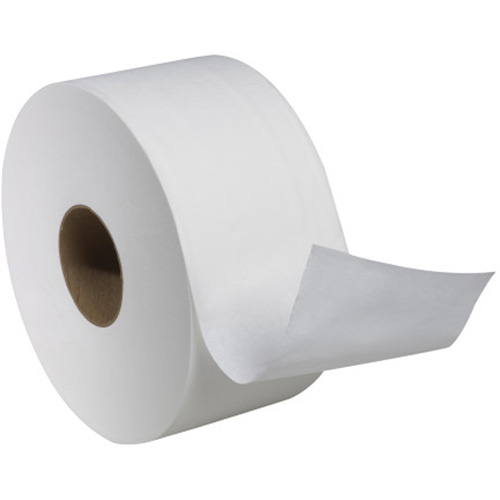 Advanced Soft Mini Toilet Paper, Jumbo Roll, 2 Ply, 751' Length, White Les Fournitures Industrielles Méga