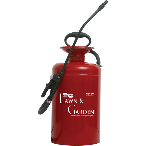 Vaporisateur tri-poxy s&eacute;rie pelouse & jardin, 2 gal. (7,6 L), Acier, Lance de 12" Les Fournitures Industrielles Méga
