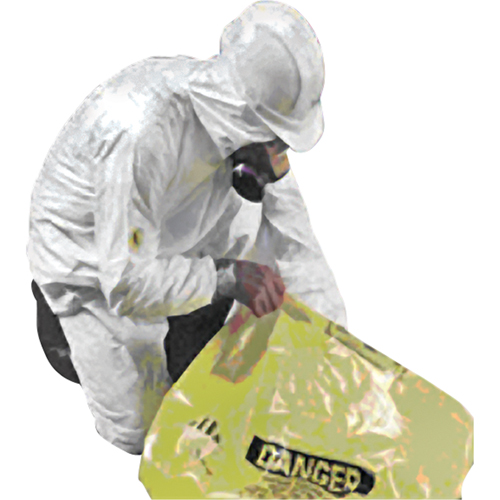 Sacs pour l'&eacute;limination des d&eacute;chets dangereux Sure-Guard, Amiante, 60" lo x 48" la, 6 mils Les Fournitures Industrielles Méga