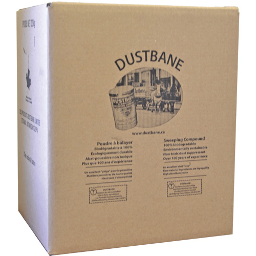 Sweeping  Compound, Box, 45.50 lbs. ( 22.0 kg ) Les Fournitures Industrielles Méga