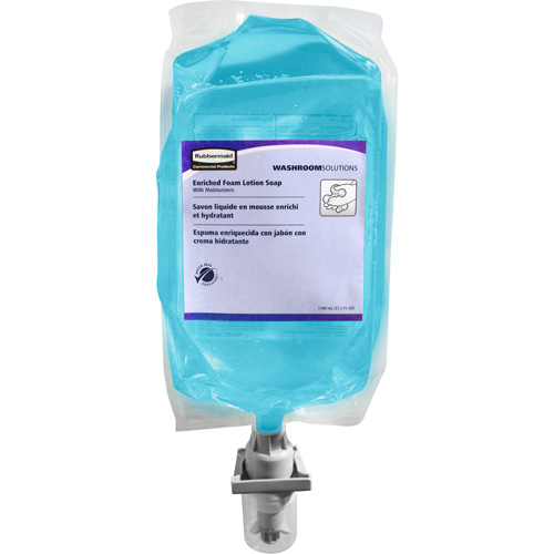 Recharge de savon hydratant pour les mains enrichi d'Autofoam, Mousse, 1100 ml, Parfum&eacute; Les Fournitures Industrielles Méga