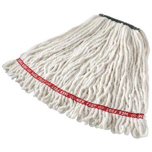Web Foot&reg; Shrinkless Wet Mop, Antimicrobial, Yarn, 20 oz., Loop Style Les Fournitures Industrielles Méga