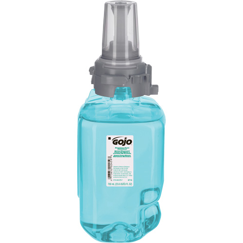 Savon pour les mains botanique pour distributeur ADX-7 de GOJO, Mousse, 700 ml, Parfum&eacute; Les Fournitures Industrielles Méga