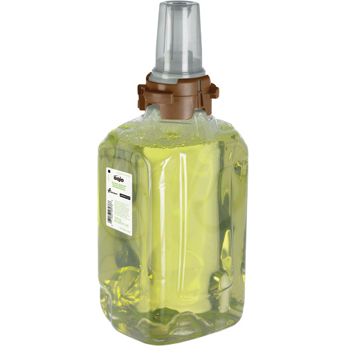 Savon mousse de douche et pour les mains pour distributeur ADX-12 de GOJO, 1250 ml, Gingembre et agrumes, Cartouche en plastique Les Fournitures Industrielles Méga