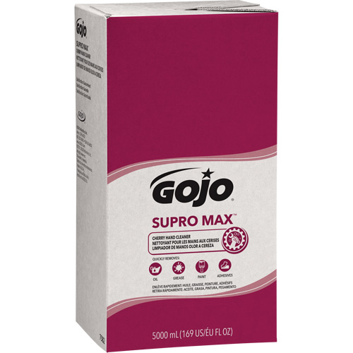 Distributeur de savon pour les mains SUPRO MAX ou GOJO PRO TDX, Lotion, 5000 ml, Recharge, Cerise Les Fournitures Industrielles Méga