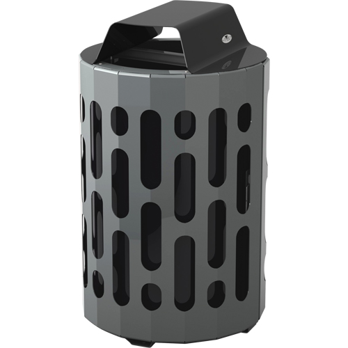 2020 Stingray Waste Receptacles, Metal, 42 US gal. Les Fournitures Industrielles Méga