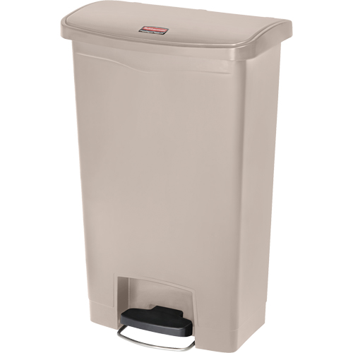Contenant &agrave; d&eacute;chets Slim Jim , R&eacute;sine, Capacit&eacute; 13 gal. US Les Fournitures Industrielles Méga