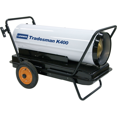 Tradesman&reg; Forced Air Heater, Fan, Kerosene, 400,000 BTU/H Les Fournitures Industrielles Méga