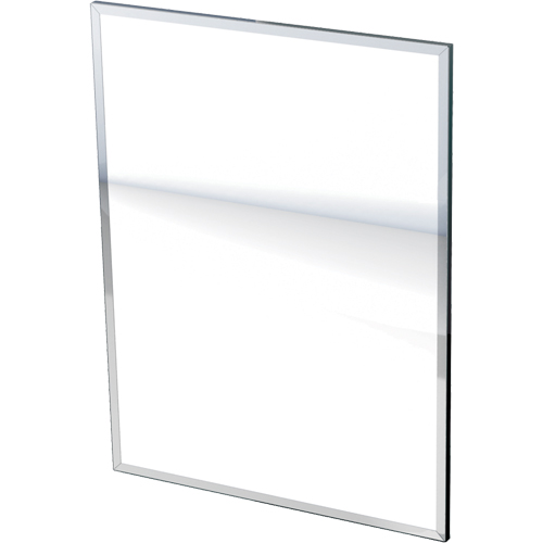 Miroir de s&eacute;rie courante, Passant plat, 18" lo x 36" la Les Fournitures Industrielles Méga
