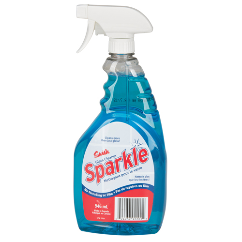 Nettoyants &agrave; vitre Swish Sparkle, 946 ml, Bouteille &agrave; g&acirc;chette Les Fournitures Industrielles Méga