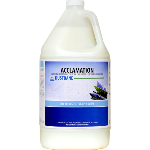 Acclamation All-System Floor Finish, 5 L, Jug Les Fournitures Industrielles Méga