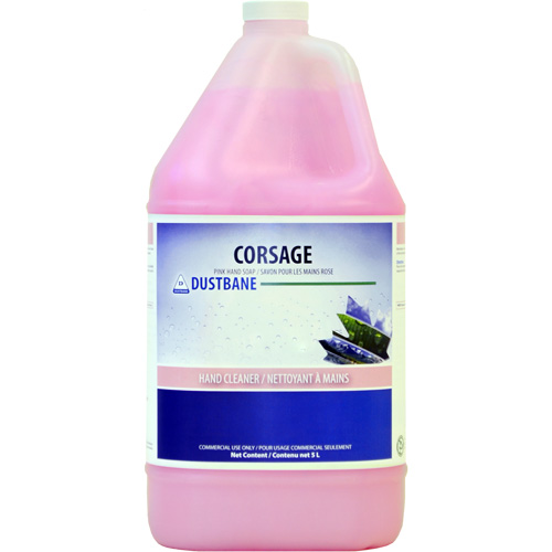 Corsage Pink Hand Soap, Liquid, 5 L, Scented Les Fournitures Industrielles Méga