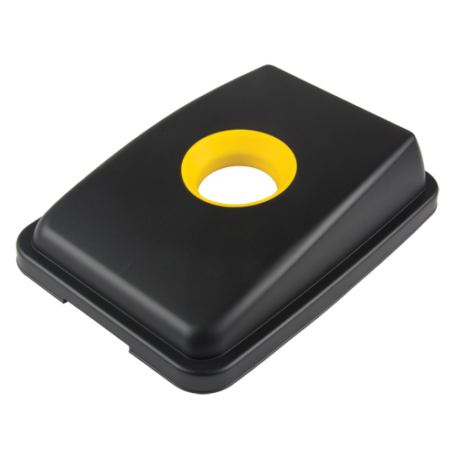 Waste Classification - Lid, Open Lid, Plastic, Fits Container Size: 17-1/4" x 12-1/2" Les Fournitures Industrielles Méga