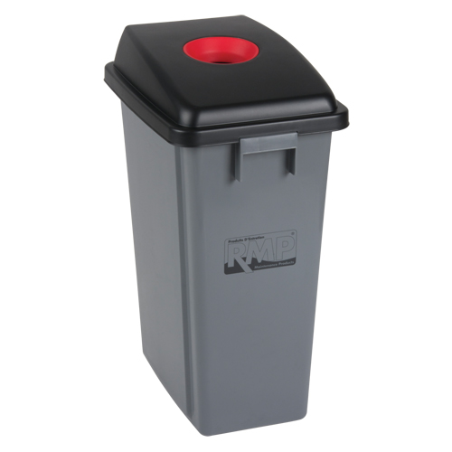 Waste Classification - Lid, Open Lid, Plastic, Fits Container Size: 17-1/4" x 12-1/2" Les Fournitures Industrielles Méga