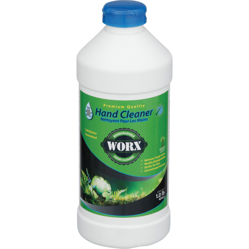 Nettoyant pour les mains biod&eacute;gradable, Poudre, 1 lb, Bouteille, Parfum&eacute; Les Fournitures Industrielles Méga