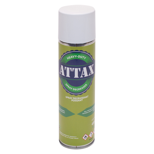 D&eacute;graissant liquide ATTAX, 16 oz, Canette a&eacute;rosol Les Fournitures Industrielles Méga