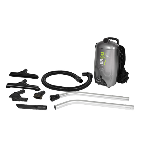 Ergo Pro Backpack Vacuum, 2 US Gal. (7.6 Litres) Les Fournitures Industrielles Méga