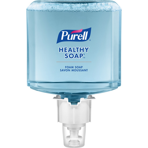 Savon doux pour les mains ES4 Healthy Soap, Mousse, 1,2 L, Sans parfum Les Fournitures Industrielles Méga