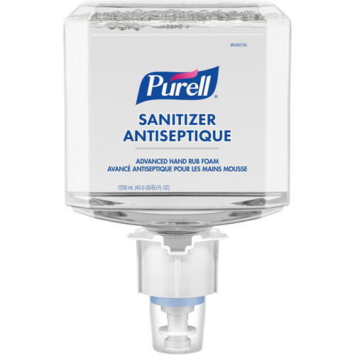 D&eacute;sinfectant pour les mains avanc&eacute; en mousse ES6, 1200 ml, Cartouche de recharge, 70 % alcool Les Fournitures Industrielles Méga