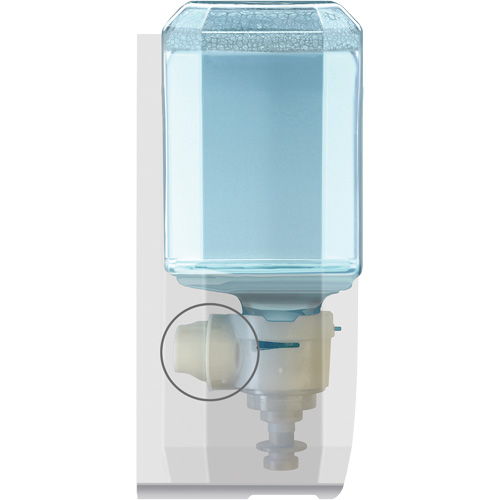 Distributeur de savon ES8, Sans contact, Capacit&eacute; de 1200 ml, Format Cartouche de recharge Les Fournitures Industrielles Méga