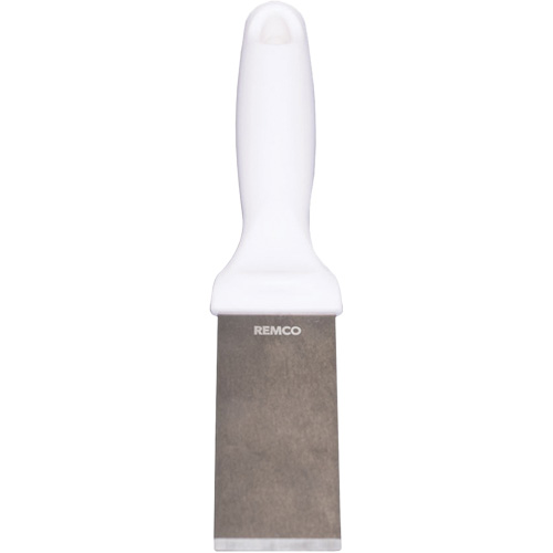 Racloir en acier inoxydable, Blanc, 1-1/2" la x 9" lo Les Fournitures Industrielles Méga