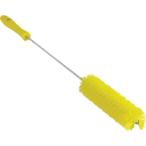 Brosse, Soies Ferme, Longueur de 20", Jaune Les Fournitures Industrielles Méga