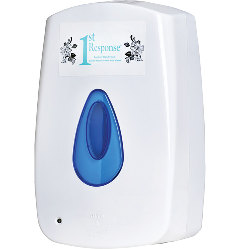 1st Response&reg; Sanitary Hand Foam Touch-Free Dispenser Les Fournitures Industrielles Méga