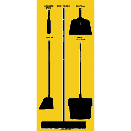 Ultra Aluma-Lite Dry Shadow Board (English Only) Les Fournitures Industrielles Méga